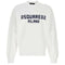 DSQUARED2 Cool Fit Milano Crew Neck White Jumper M