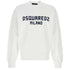 DSQUARED2 Cool Fit Milano Crew Neck White Jumper M