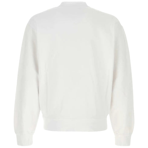 DSQUARED2 Cool Fit Milano Crew Neck White Jumper M