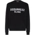 DSQUARED2 Cool Fit Milano Crew Neck Black Jumper M