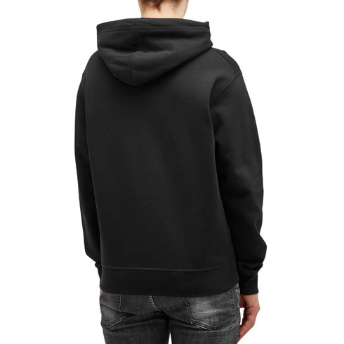 Dsquared2 Cool Fit Hoodie Black White Print S