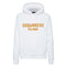 Dsquared2 Cool Fit Hoodie White Ochre Print S