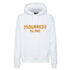 Dsquared2 Cool Fit Hoodie White Ochre Print S