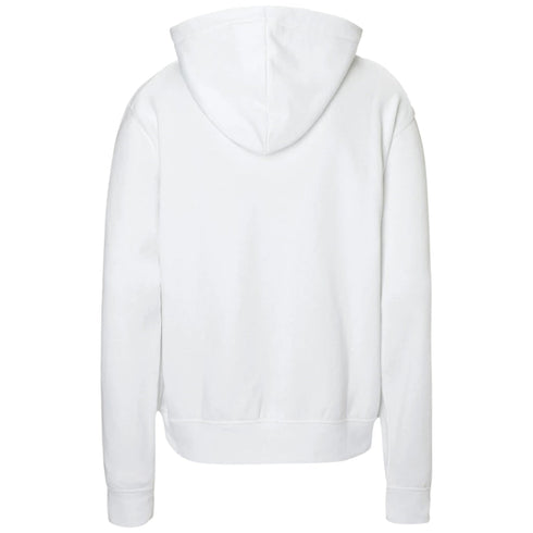 DSQUARED2 Cool Fit Maple Leaf Logo White Hoodie XL