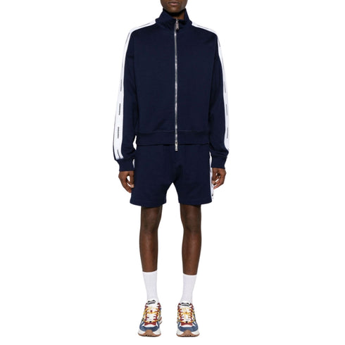 DSQUARED2 Logo Tape Navy Blue Track Jacket M