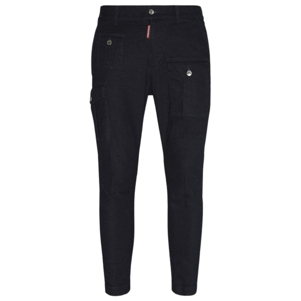 Dsquared2 S74Kb0507 S30711 Sexy Cargo Fit 470 Blue Pants Mens