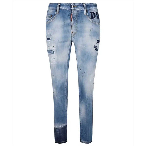 DSQUARED2 S74LB0851 S30342 SKATER JEAN 470 BLUE JEANS Mens 44