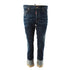 DSQUARED2 S74LB0951 S30342 COOL GUY CROPPED 470 NAVY BLUE JEANS Mens 48