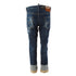 DSQUARED2 S74LB0951 S30342 COOL GUY CROPPED 470 NAVY BLUE JEANS Mens 48