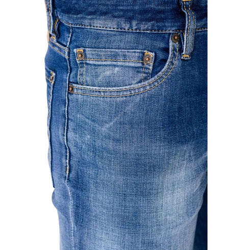 DSQUARED2 SLIM CROPPED JEAN S74LB0967 S30664 470 NAVY BLUE JEANS Mens 46