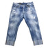 Dsquared2 S74Lb1091 S30309 Skater Jean 470 Navy Blue Jeans Mens