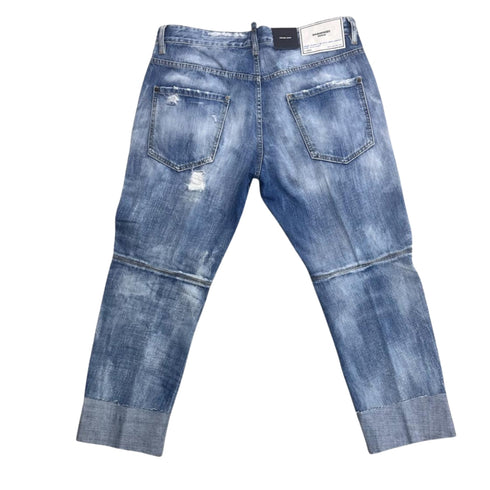 Dsquared2 S74Lb1091 S30309 Skater Jean 470 Navy Blue Jeans Mens