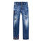 Dsquared2 S74Lb1164 S30342 Roadie Jean 470 Blue Navy Jeans Mens