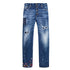 Dsquared2 S74Lb1164 S30342 Roadie Jean 470 Blue Navy Jeans Mens