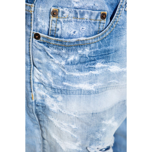 Dsquared2 S74Lb1174 S30309 Big Brother Jean 470 Blue Navy Jeans Mens