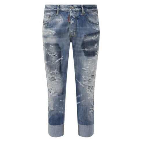 Dsquared2 S74Lb1175 S30309 Sailor Jean 470 Blue Navy Jeans Mens