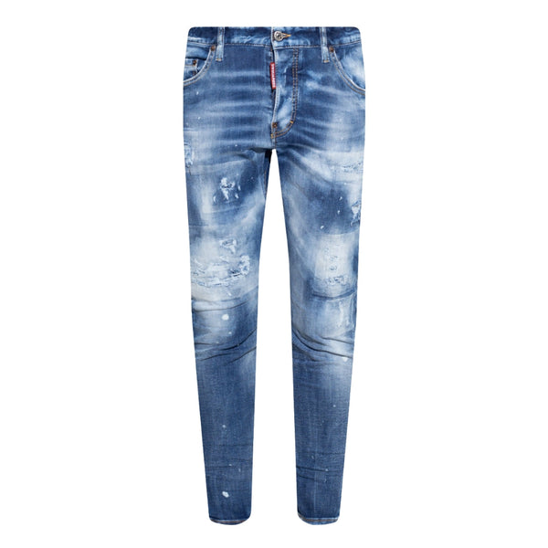 Dsquared2 S74Lb1178 S30789 Sexy Twist Jean 470 Blue Navy Jeans Mens - Style Centre Wholesale
