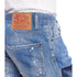 DSQUARED2 Cool Guy Jean Patchwork Denim Blue Jeans W40