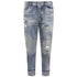 DSQUARED2 Worn Patchwork Relaxed Fit Blue Jeans W34