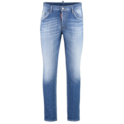 DSQUARED2 Distressed Skater Jean Slim Cut Jeans W32