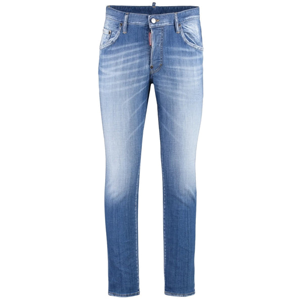 DSQUARED2 Distressed Skater Jean Slim Cut Jeans W32