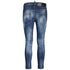 DSQUARED2 Skater Jean Faded Dark Blue Jeans W28