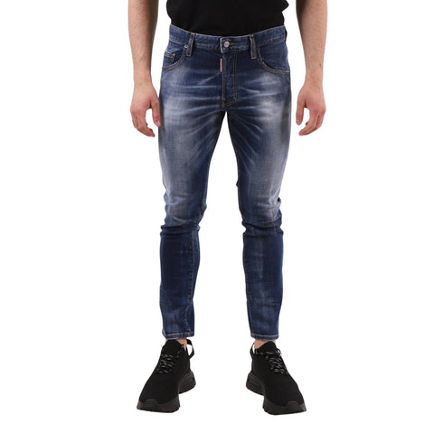 DSQUARED2 Skater Jean Faded Dark Blue Jeans W28