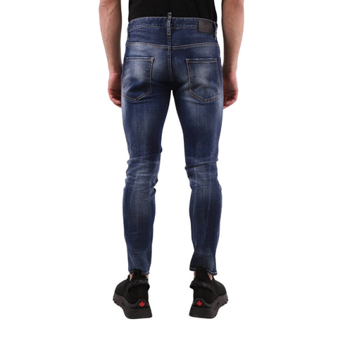 DSQUARED2 Skater Jean Faded Dark Blue Jeans W28