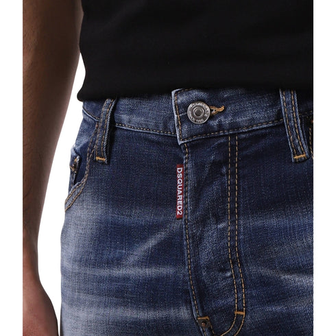 DSQUARED2 Skater Jean Faded Dark Blue Jeans W28