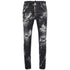 DSQUARED2 Super Twinky Jean Destroyed Paint Effect Black Jeans W28