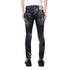 DSQUARED2 Super Twinky Jean Destroyed Paint Effect Black Jeans W28