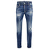 DSQUARED2 Super Twinky Jean Reinforced Worn Denim Wash Blue Jeans W30
