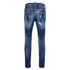 DSQUARED2 Super Twinky Jean Reinforced Worn Denim Wash Blue Jeans W30