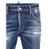 DSQUARED2 Super Twinky Jean Reinforced Worn Denim Wash Blue Jeans W30