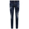 DSQUARED2 Slim Jean Faded Worn Wash Blue Jeans W36