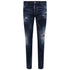 DSQUARED2 Slim Jean Faded Worn Wash Blue Jeans W36