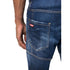 DSQUARED2 Tikdy Biker Jean Worn Reinforced Wash Blue Jeans W30