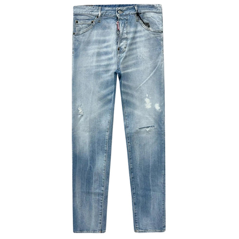 DSQUARED2 Cool Guy Jean Dsetroyed Style Light Blue Jeans W30