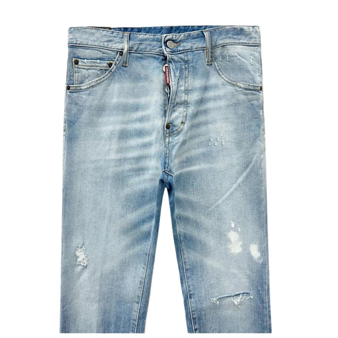 DSQUARED2 Cool Guy Jean Dsetroyed Style Light Blue Jeans W30
