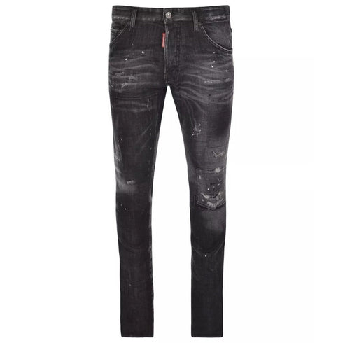 Dsquared2 Cool Guy Jean Black Ripped Wash Jeans W32 / 32L