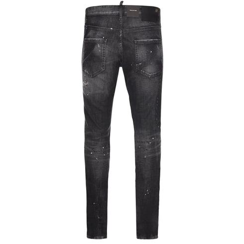 Dsquared2 Cool Guy Jean Black Ripped Wash Jeans W32 / 32L