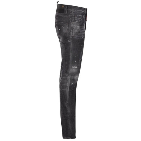 Dsquared2 Cool Guy Jean Black Ripped Wash Jeans W32 / 32L