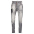 DSQUARED2 Sexy Twist Jeans Worn Faded Style Grey Jeans W28