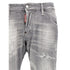 DSQUARED2 Sexy Twist Jeans Worn Faded Style Grey Jeans W28