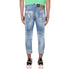 DSQUARED2 Sailor Jean Destroyed Reinforced Denim Blue Jeans W28