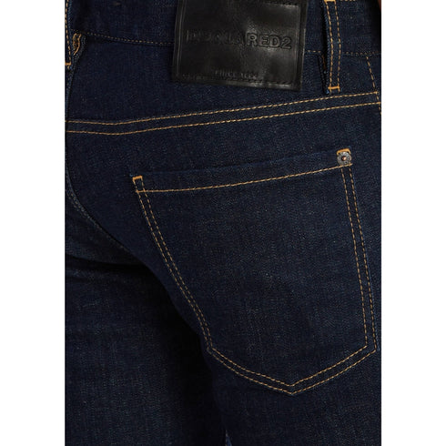 DSQUARED2 Slim Jean Dark Rinse Wash Blue Jeans W28