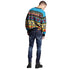 DSQUARED2 Skater Jean Dark Monster Maze Wash Blue Jeans W32