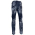Dsquared2 Skater Jean Reinforced Ripped Paint Splatter Black Wash Jeans S74Lb1430 S30503 900