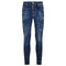 Dsquared2 Super Twinky Jean Splatter Design Blue Jeans S74Lb1437 S30805 470 - Style Centre Wholesale