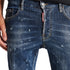 Dsquared2 Super Twinky Jean Splatter Design Blue Jeans S74Lb1437 S30805 470 - Style Centre Wholesale